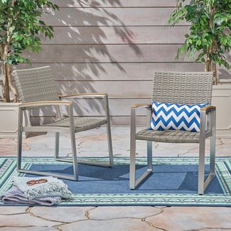Clayhatchee Patio Dining Chairs (Set of 2)