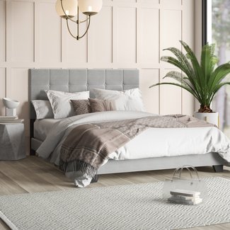 Cloer Upholstered Panel Bed