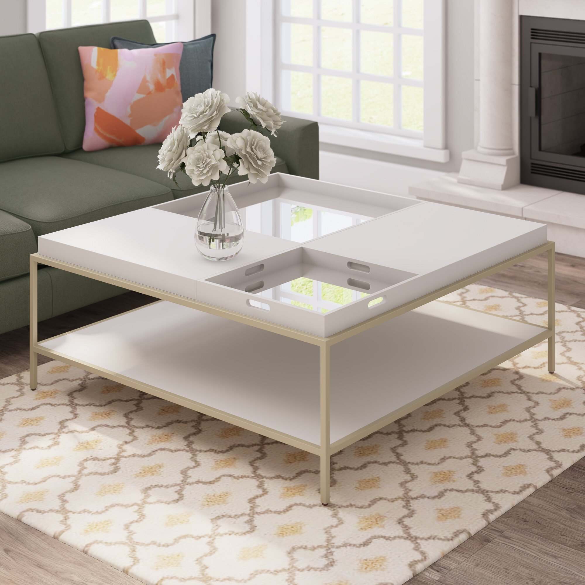 48 Square Coffee Table Youll Love In 2021 Visualhunt