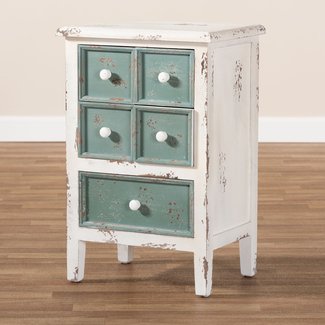 Clyburn 5 Drawer Nightstand
