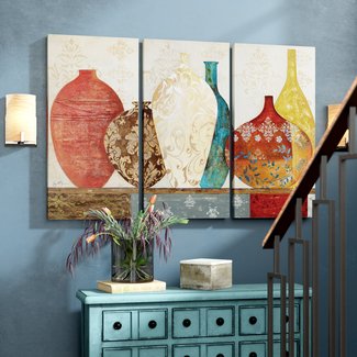 'Collection of Memories' Multi-Piece Image on Wrapped Canvas