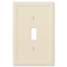 Cornice Insulated Single Toggle Light Switch Cover