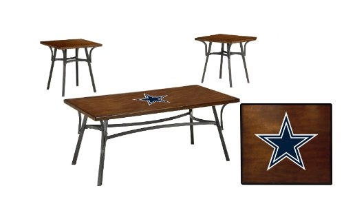 NFL Dallas Cowboys Distressed Wood Coffee Table Multi