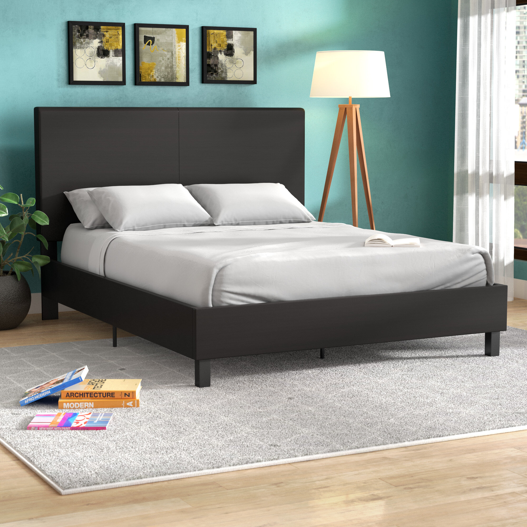 Cowell Upholstered Panel Bed