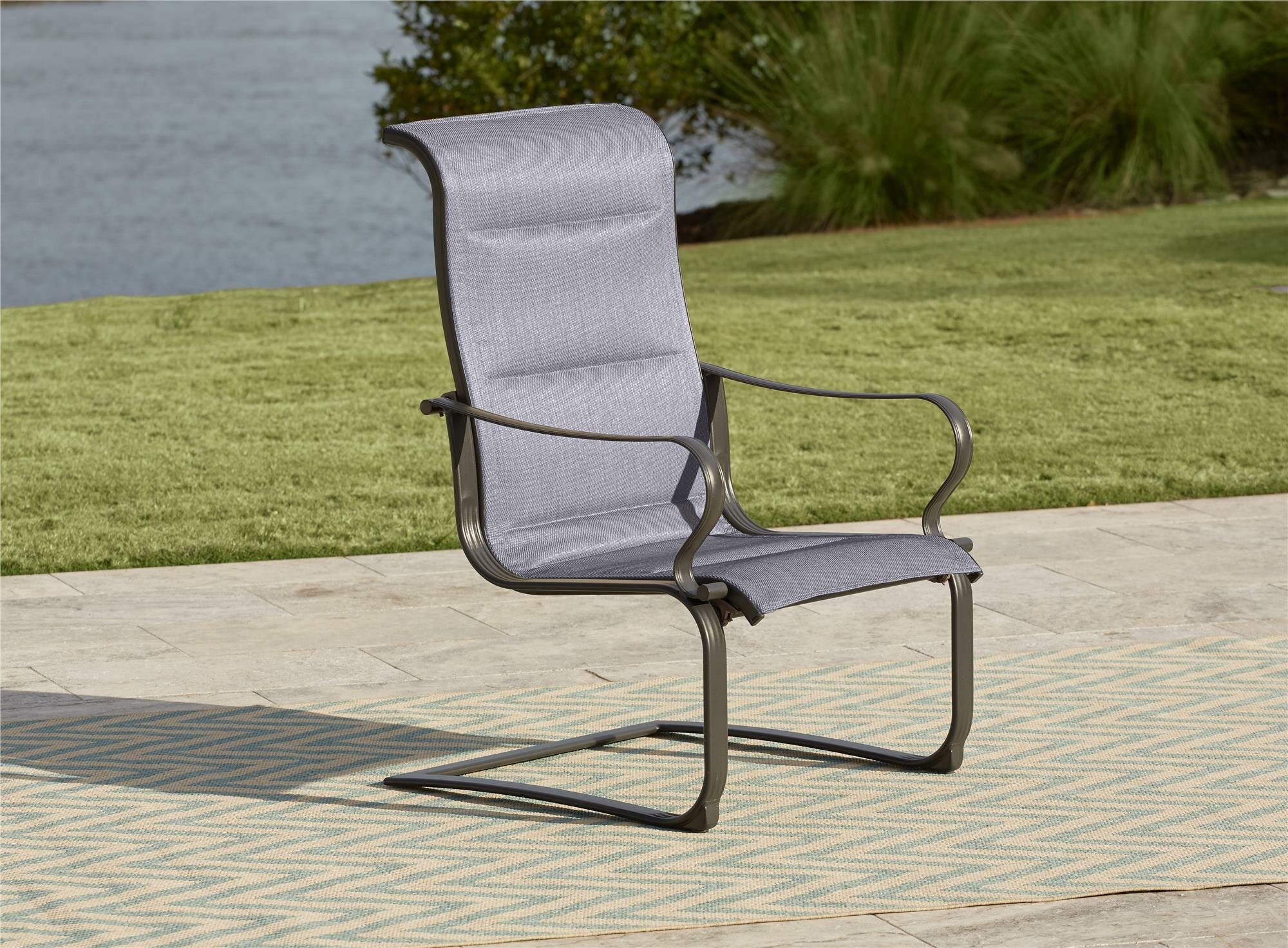 Coyle Tool-Free Patio Dining Chair (Set of 2)