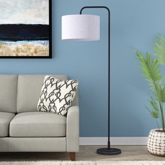 Dale 63.75" Arched/Arc Floor Lamp