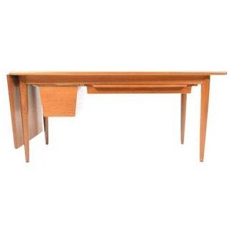 Danish Modern Drop Leaf Coffee Table | Chairish