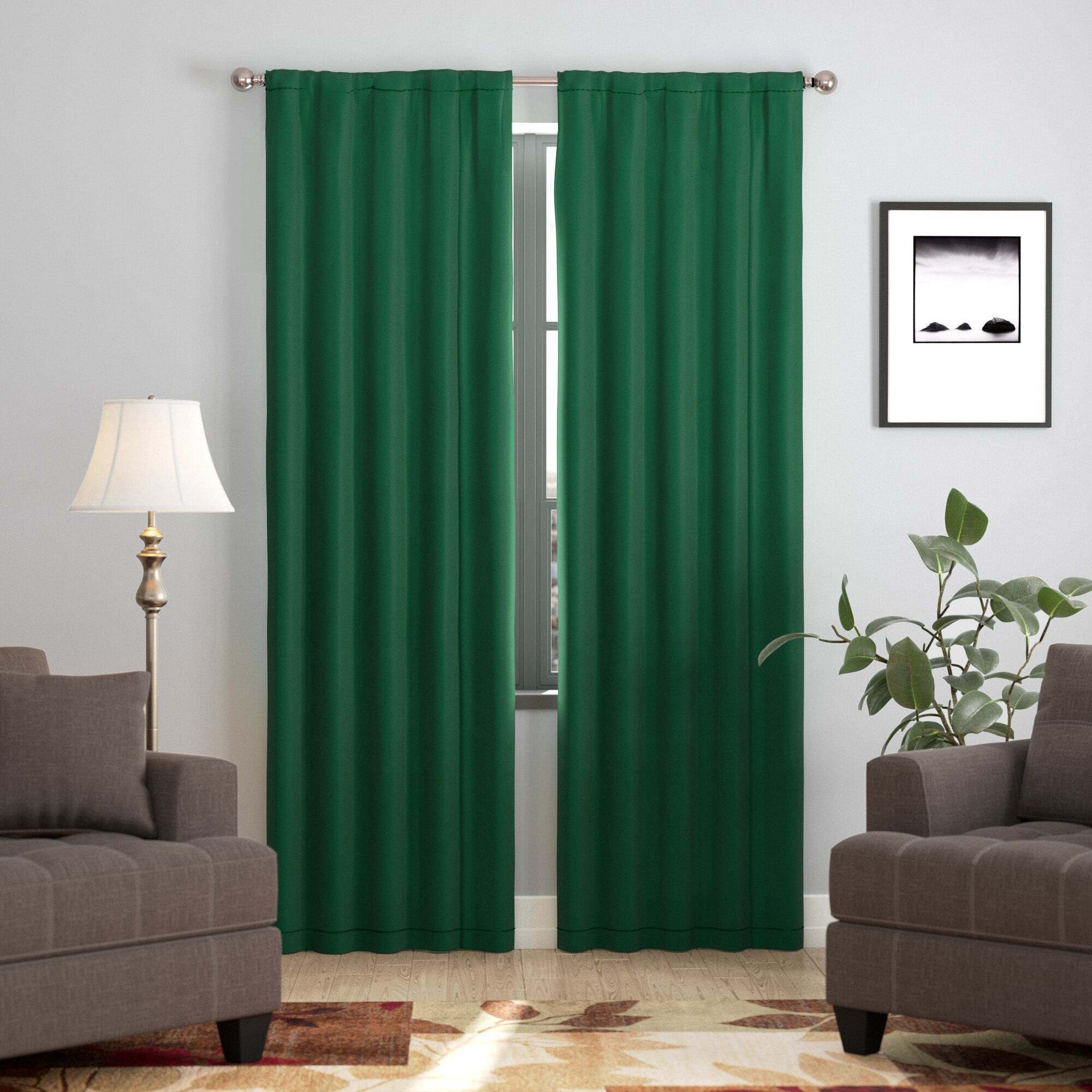 Emerald Green Velvet Curtains Visualhunt