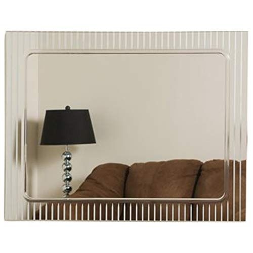 Decor Wonderland Frameless Deco Wall Mirror - 23.5W x 31.5H in.