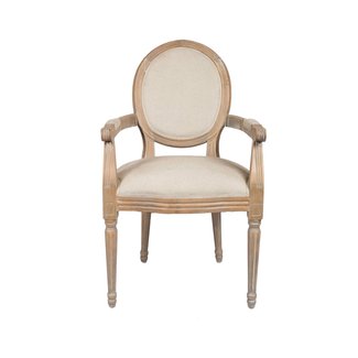Derry's Louis Round Back Carver Dining Chair & Reviews ...