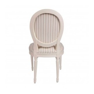 Derry's Louis Round Back Striped Dining Chair & Reviews ...
