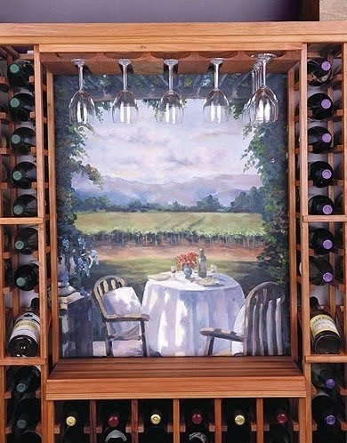 Designer Series Hanging Wine Glass Rack