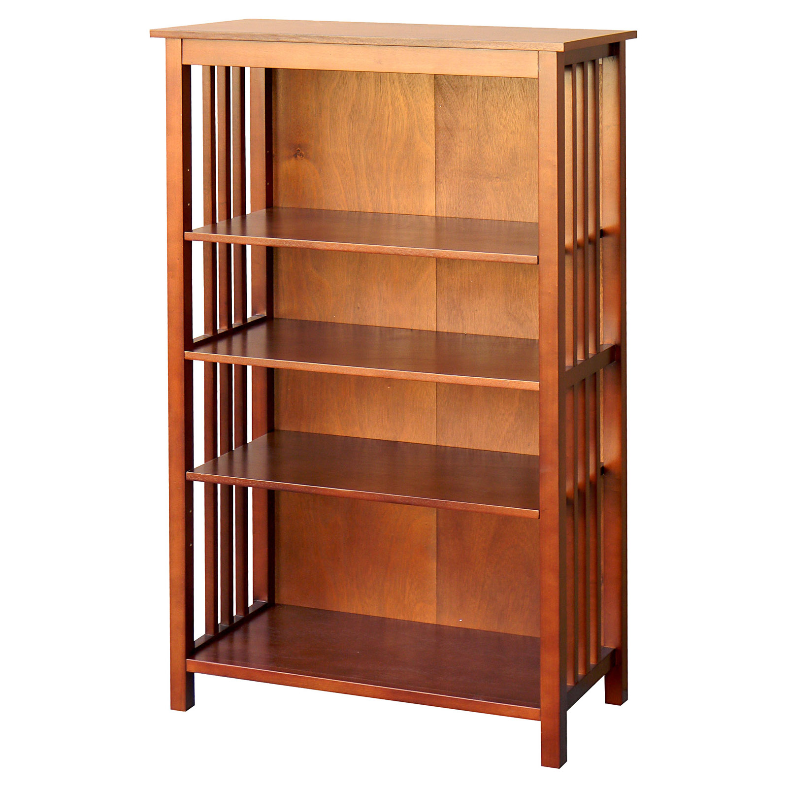 DonnieAnn Hollydale 50 in. Bookcase - Chestnut