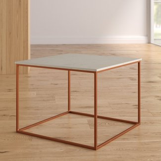 Florian Marble and Metal Coffee Table