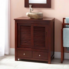 Furniture. Wonderful Collection Of Narrow Depth Vanity For ...
