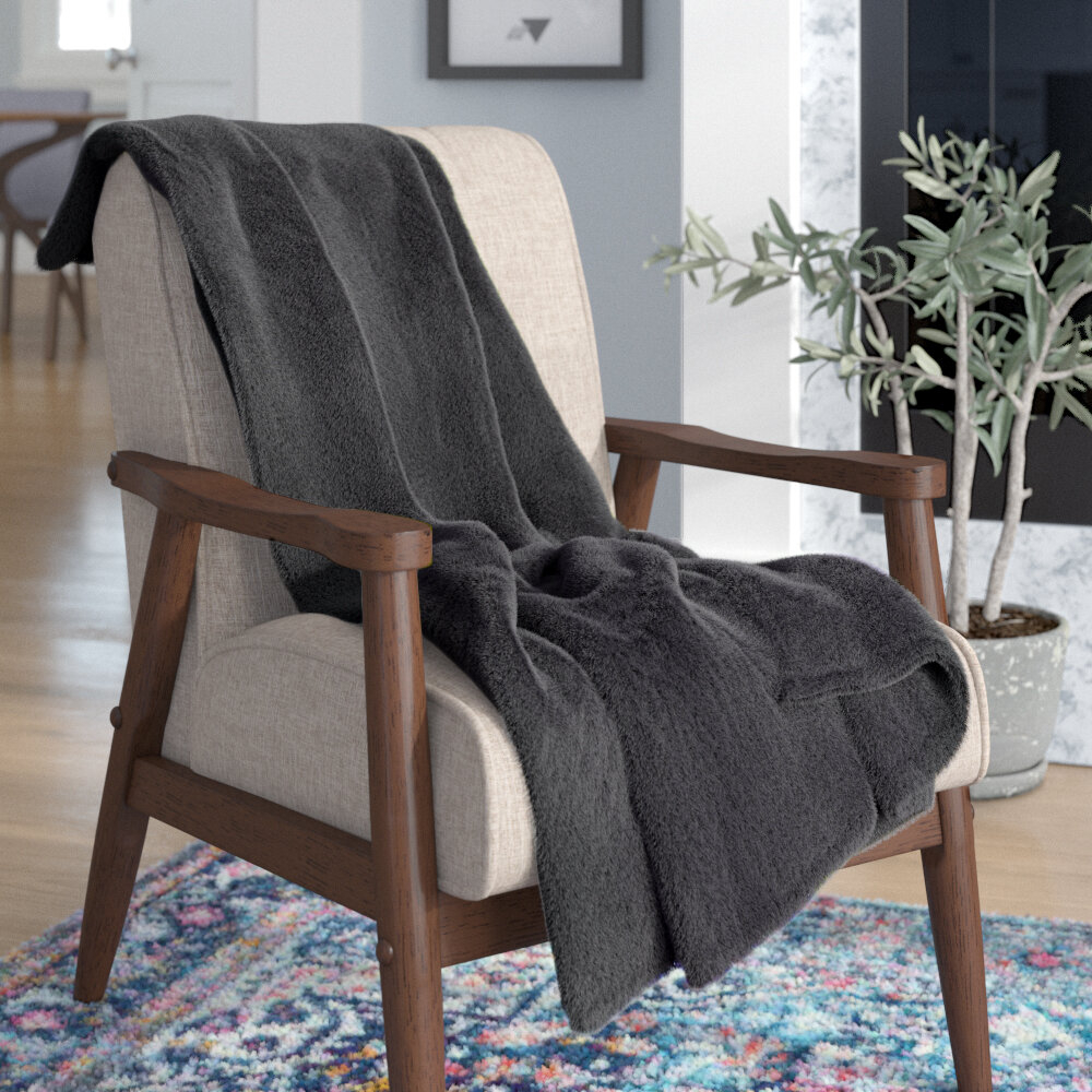 Geoff Velvety Fleece Blanket