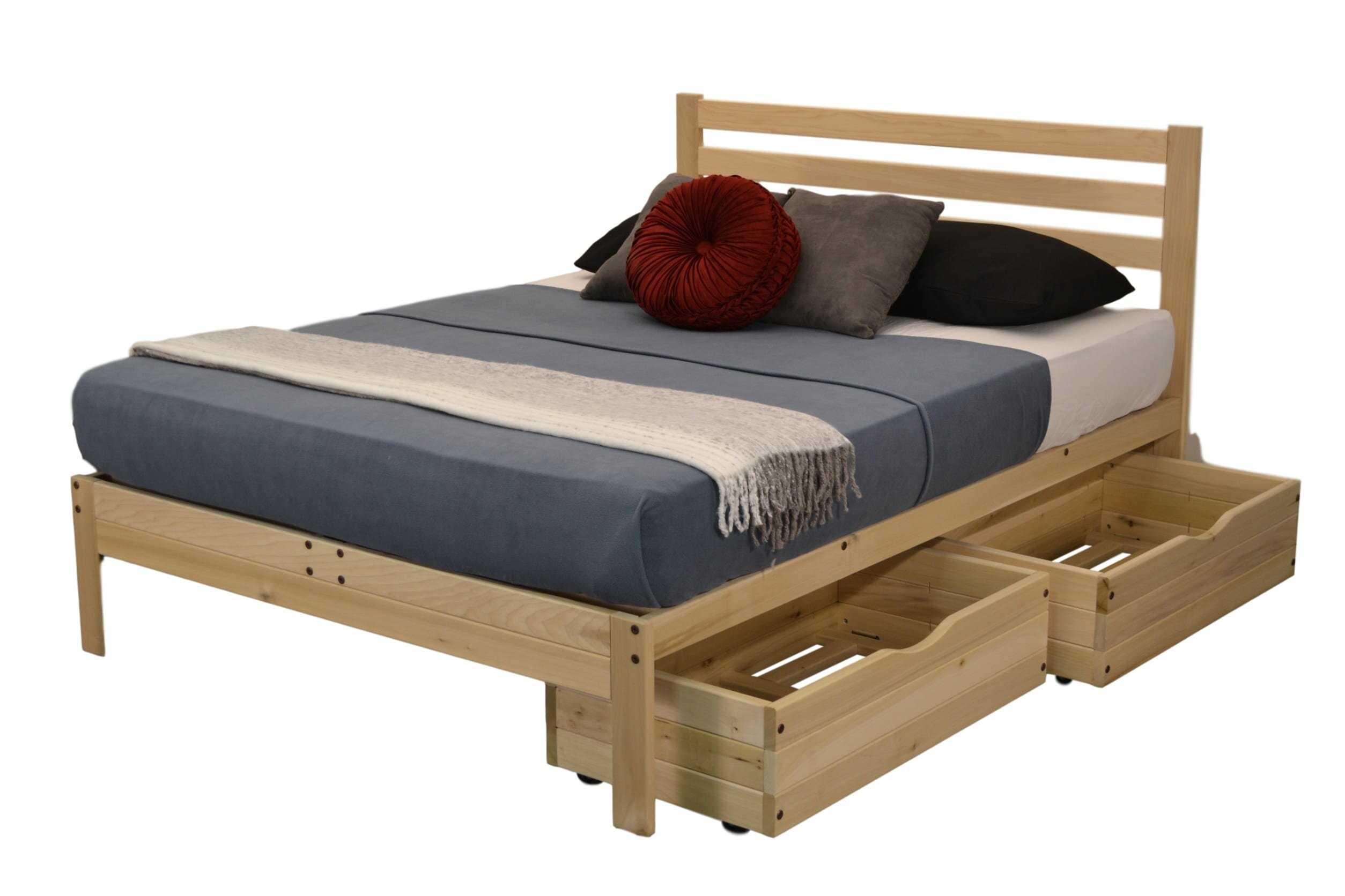 Twin Xl Platform Bed Visualhunt, Twin Xl Bed Frame With Storage Canada