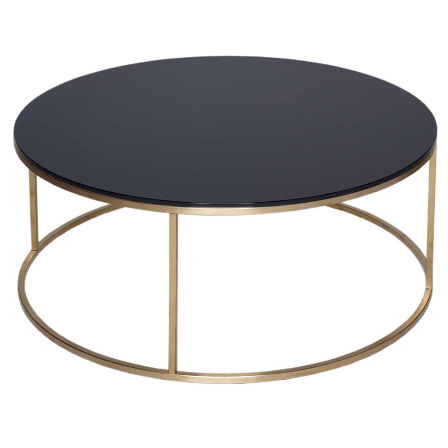 glass circular coffee table by gillmorespace ...