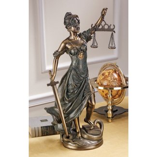Goddess of Justice Themis Statue