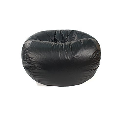 Gold Medal Leather Look Vinyl Bean Bag, Medium/Tween, Wine