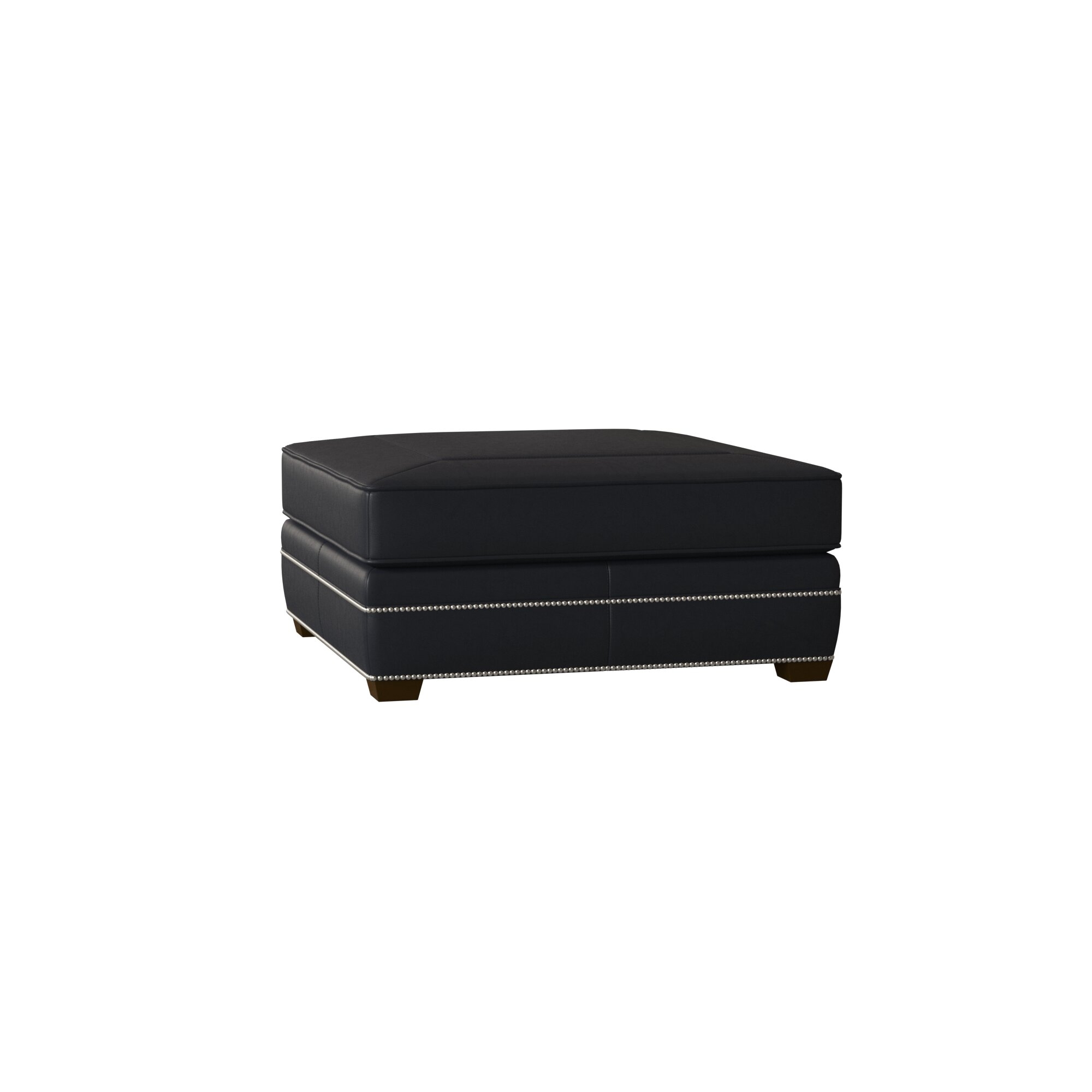 Grandview Leather Cocktail Ottoman