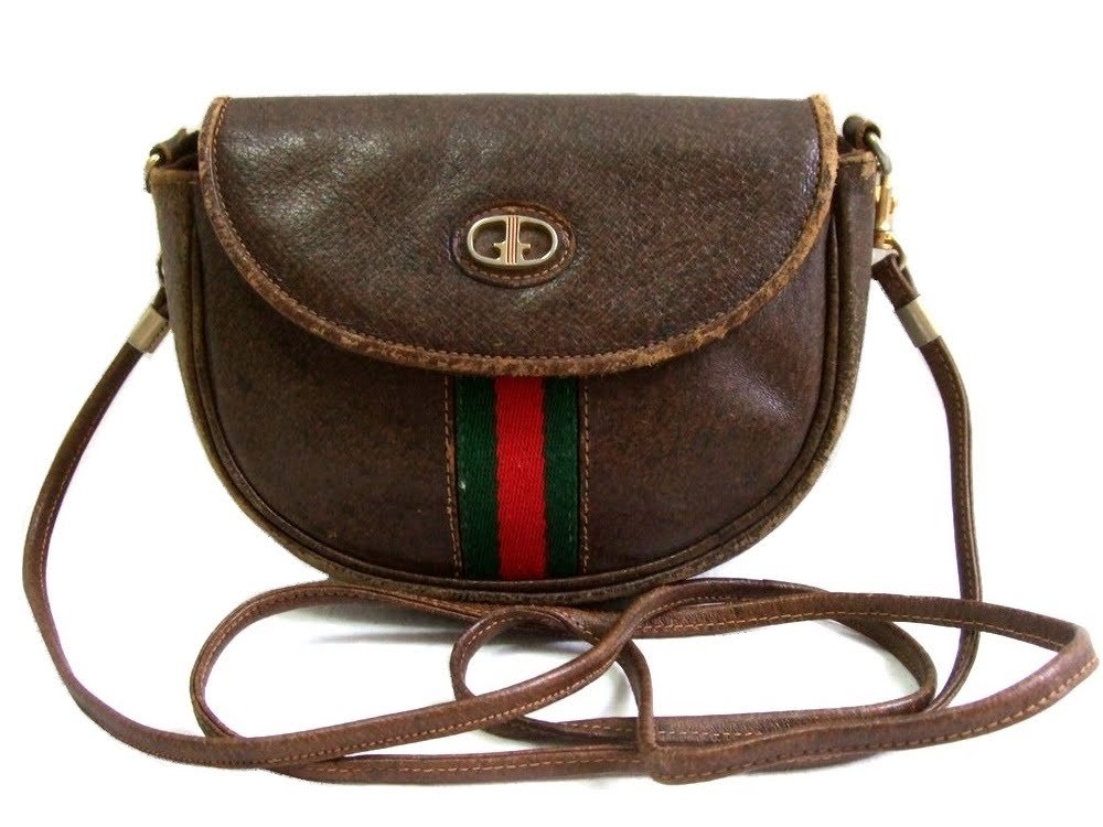 Vintage Gucci Handbag, Cognac Calfskin Top Handle Satchel Bag - Etsy