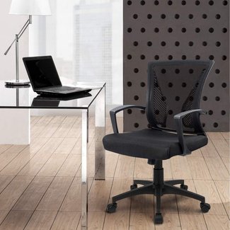 Halsted Ergonomic Mesh Conference Chair