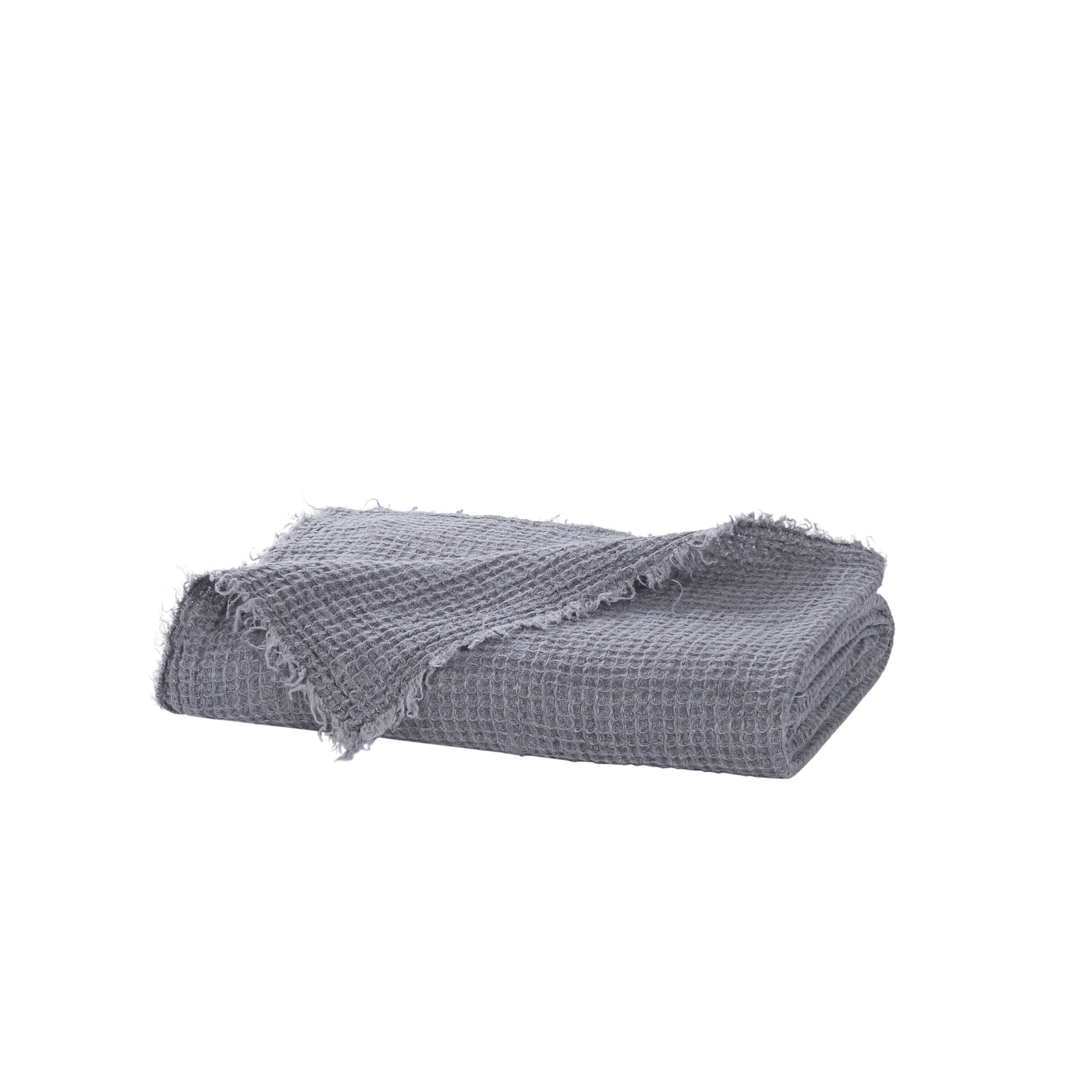 Halter Waffle Weave Linen Throw Blanket