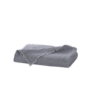 Halter Waffle Weave Linen Throw Blanket