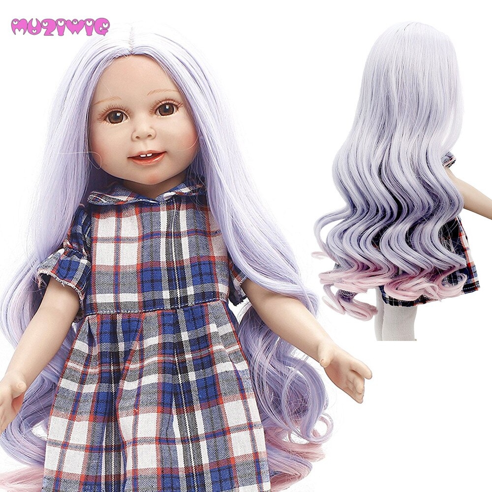 My life American Girl doll STORM Replacement Wigs for 18'' Dolls DIY Making Supplies Journey Gotz Heat resistant