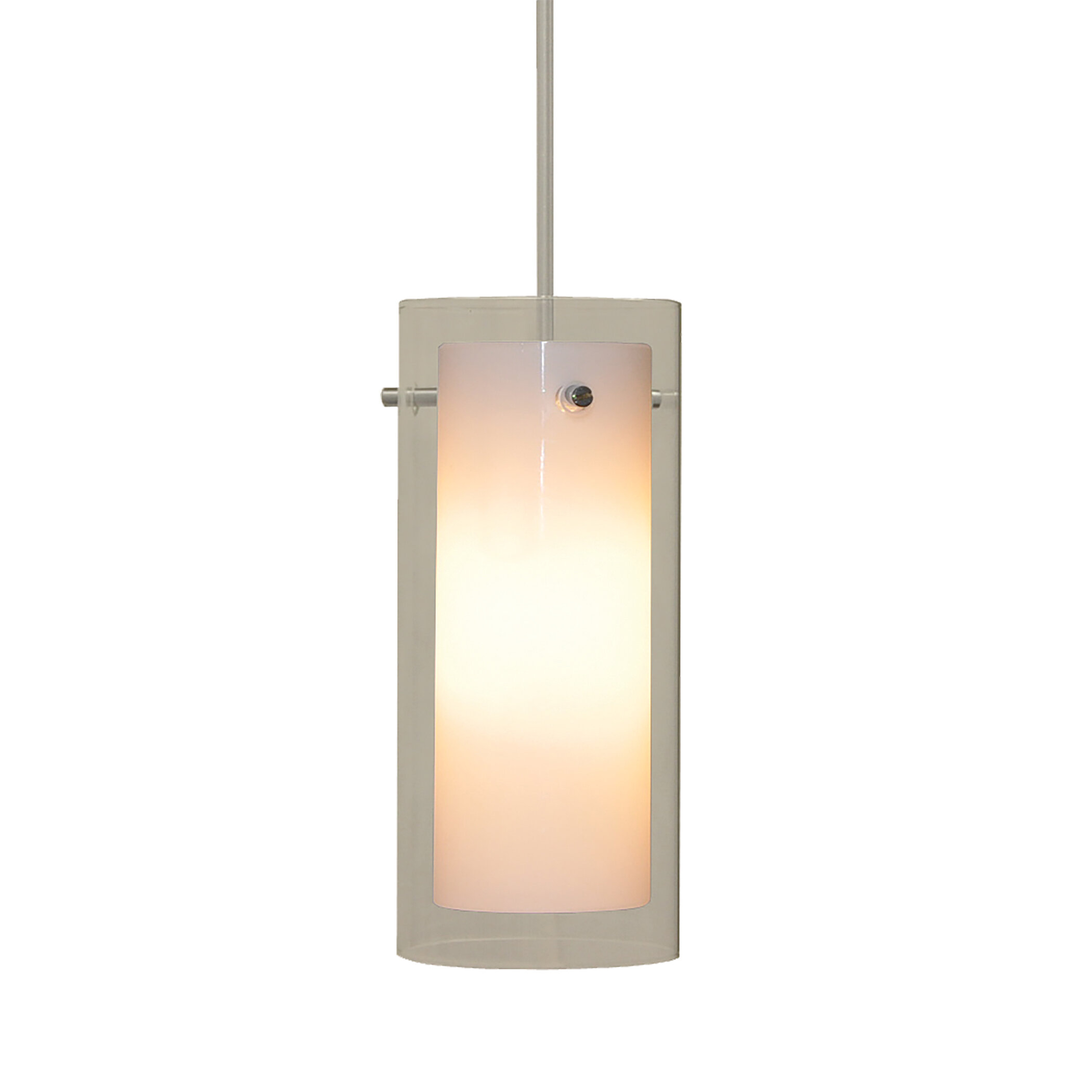 Hebron 1-Light Cylinder Pendant