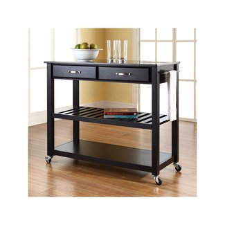 Hedon Kitchen Island with Granite Top