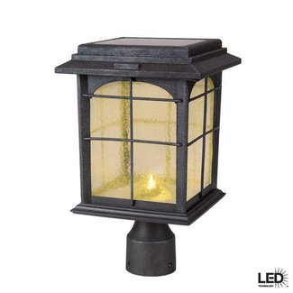 Heflin Solar 1-Light LED Lantern Head