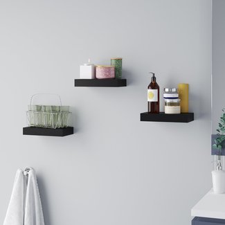 Hitchens Tile Floating Shelf (Set of 3)