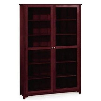 Bookcase with Glass Doors Visual Hunt