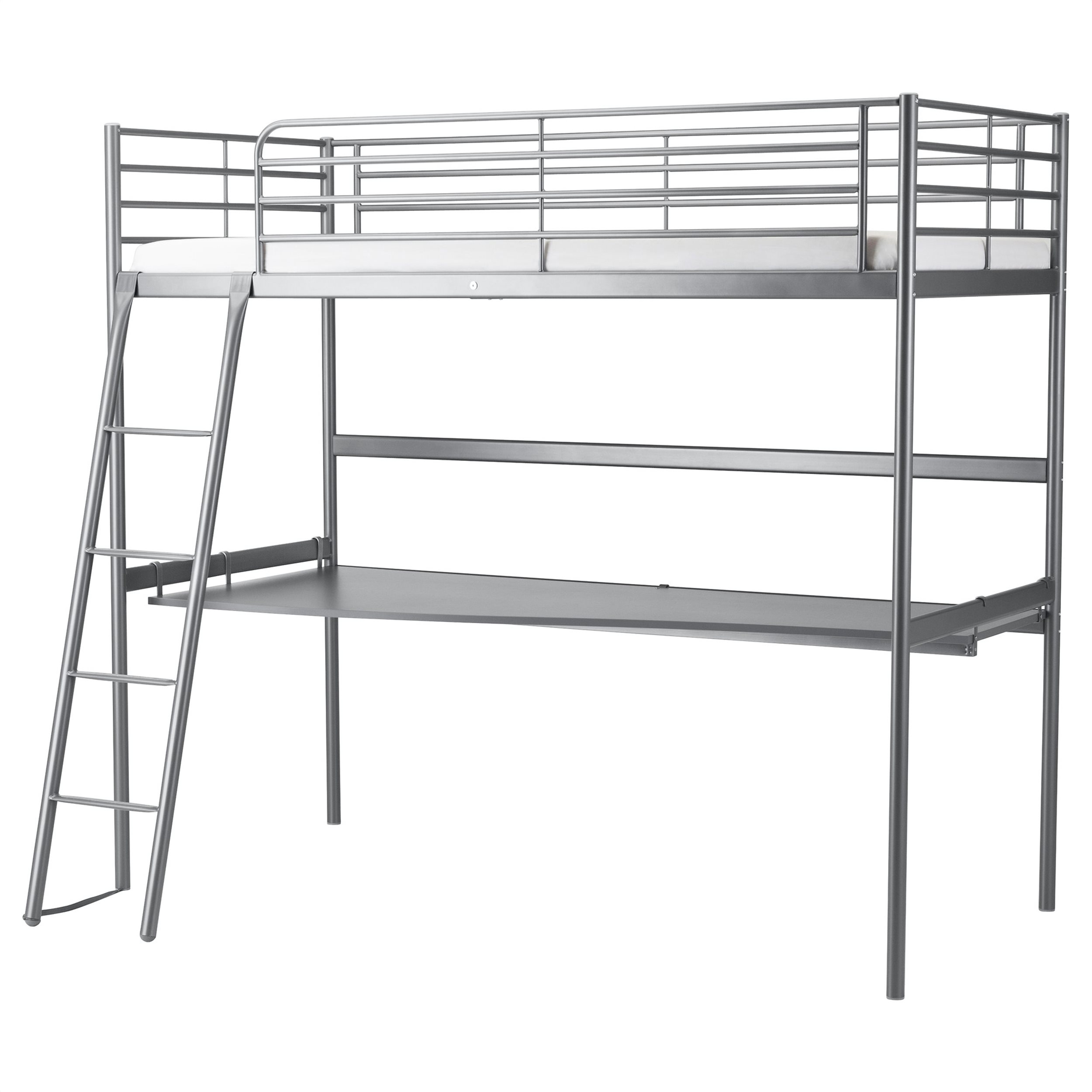 Bunk Bed With Desk Underneath Ikea, Single Bunk Bed With Desk