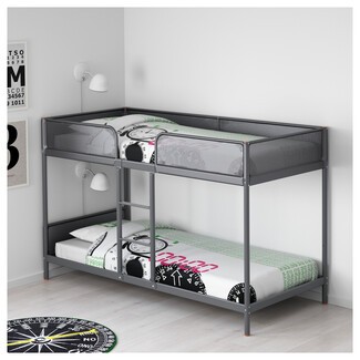 Ikea Bunk Beds Review To Or Not, Metal Twin Over Full Bunk Bed With Trundle Ikea