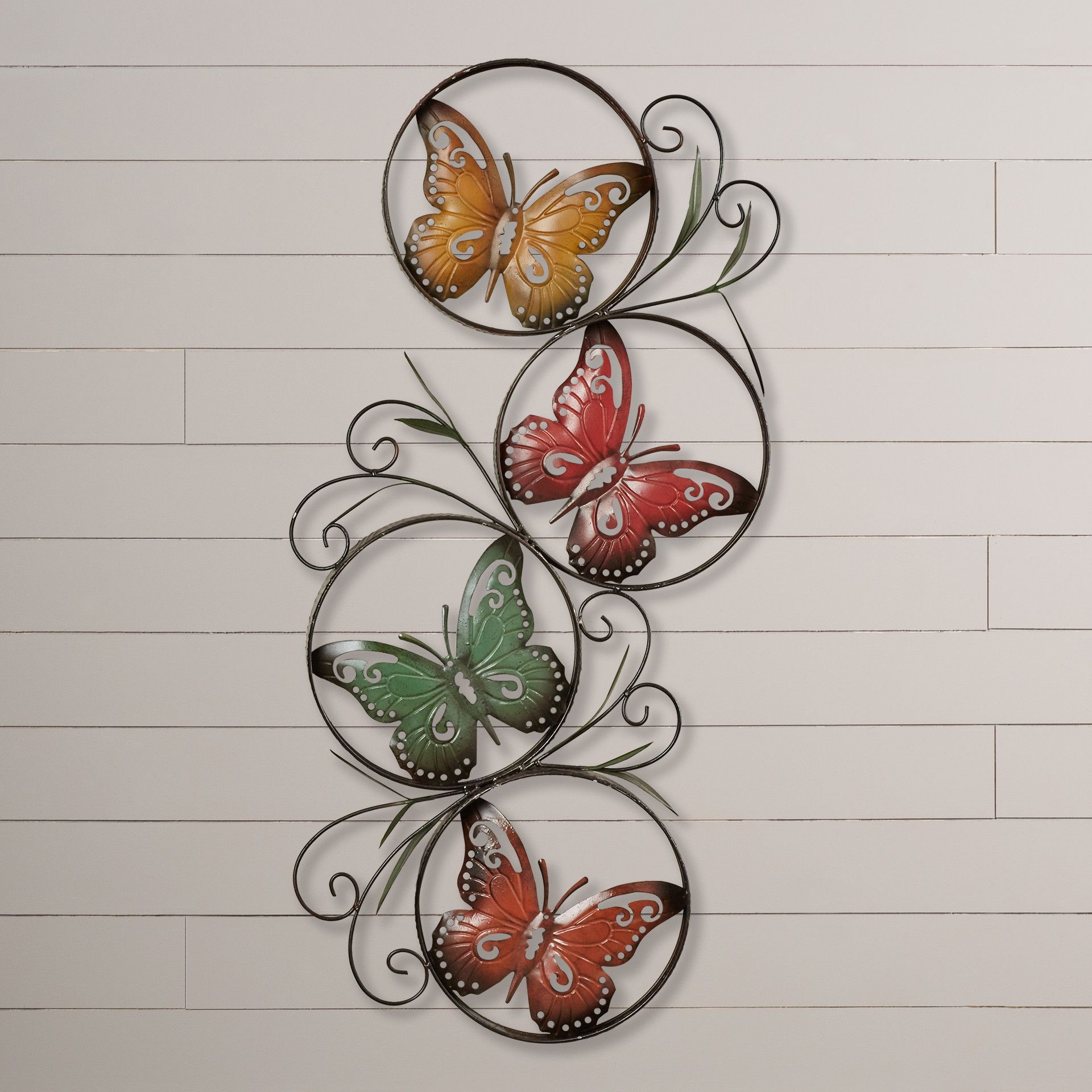 3D Wall Butterflies: 3D Butterfly Wall Art for Modern Home Decor in Pearl  Metallic 