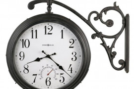 Decorative Outdoor Clock And Thermometer Set