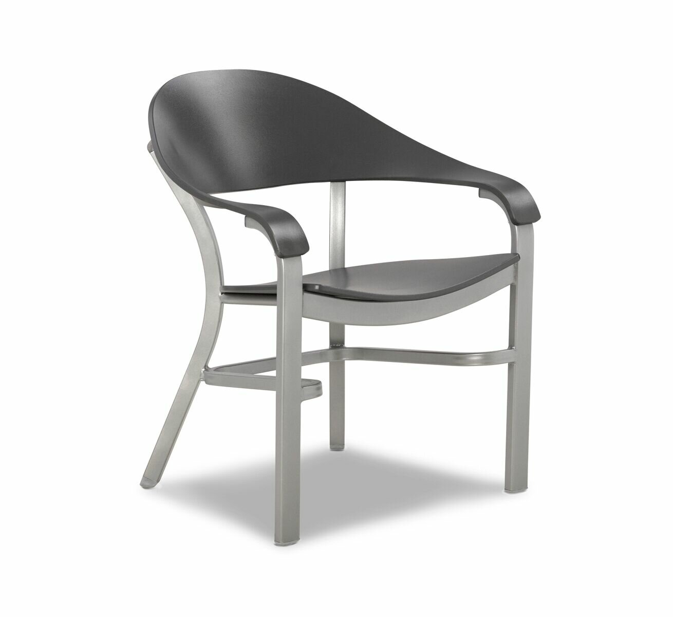 Jetset Marine Grade Polymer/Aluminum Height Patio Dining Chair