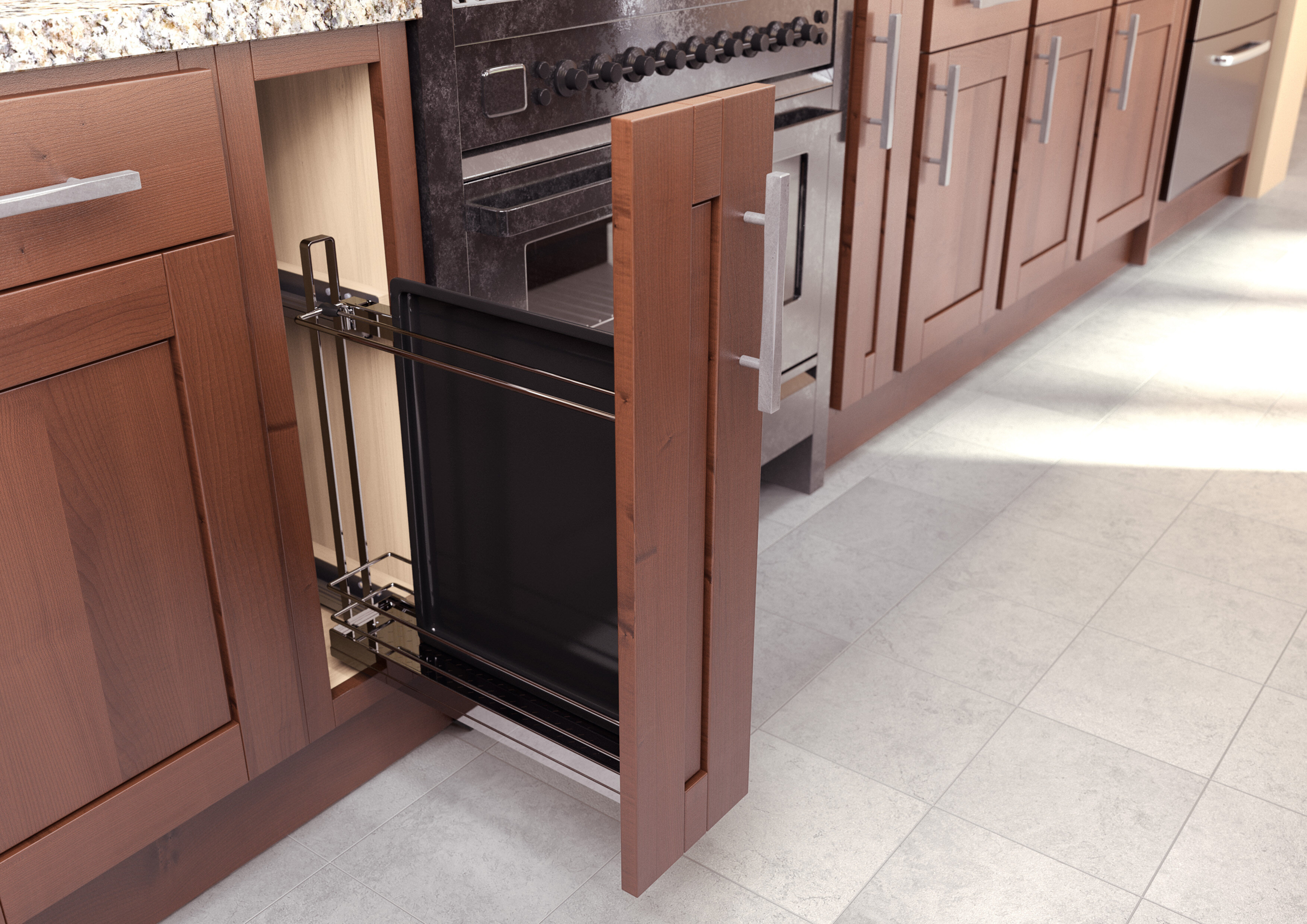 K150 Pull-Out Baking Tray Holder