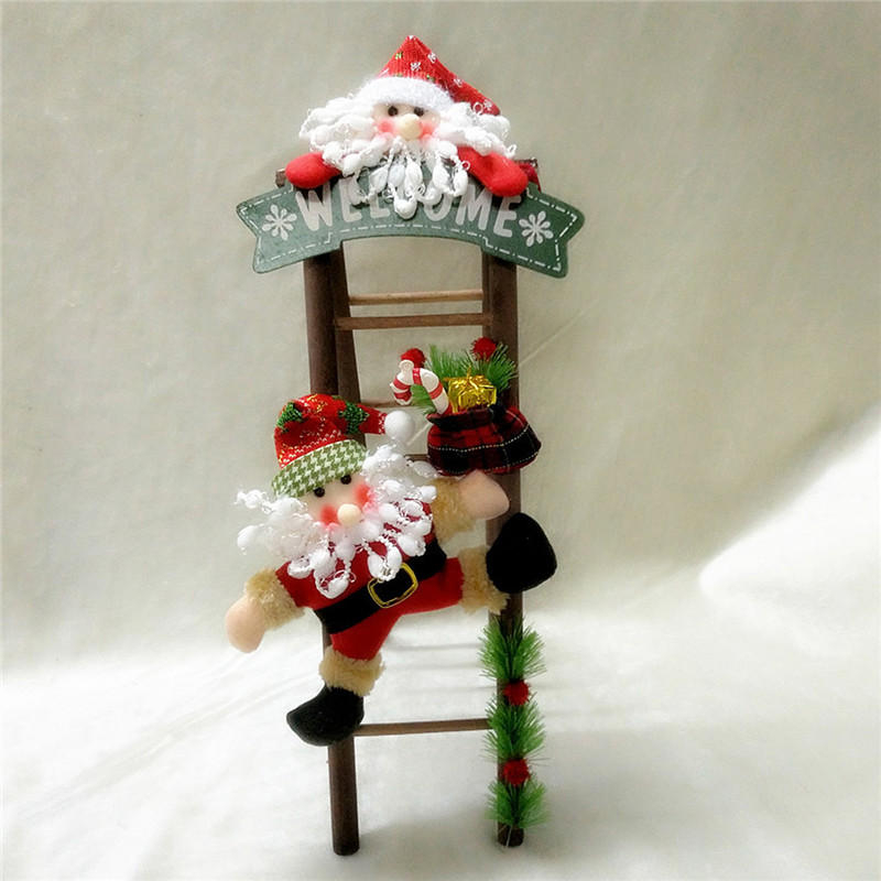 Electric Climbing Ladder Rope Santa Claus Christmas Decorations Gifts Xmas Party 