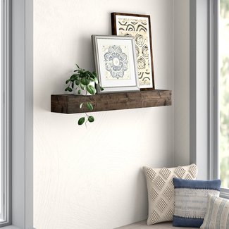 Kaydence Wood Floating Shelf