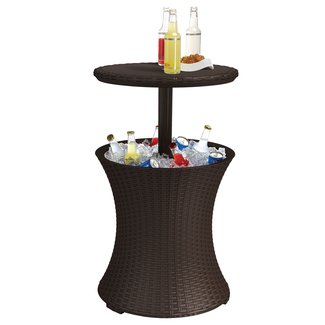 Keter Pacific Cool Bar Rattan Party Cooler