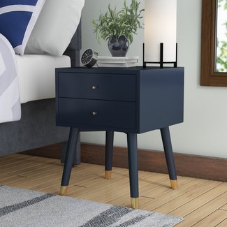 Kraemer 2 Drawer Nightstand