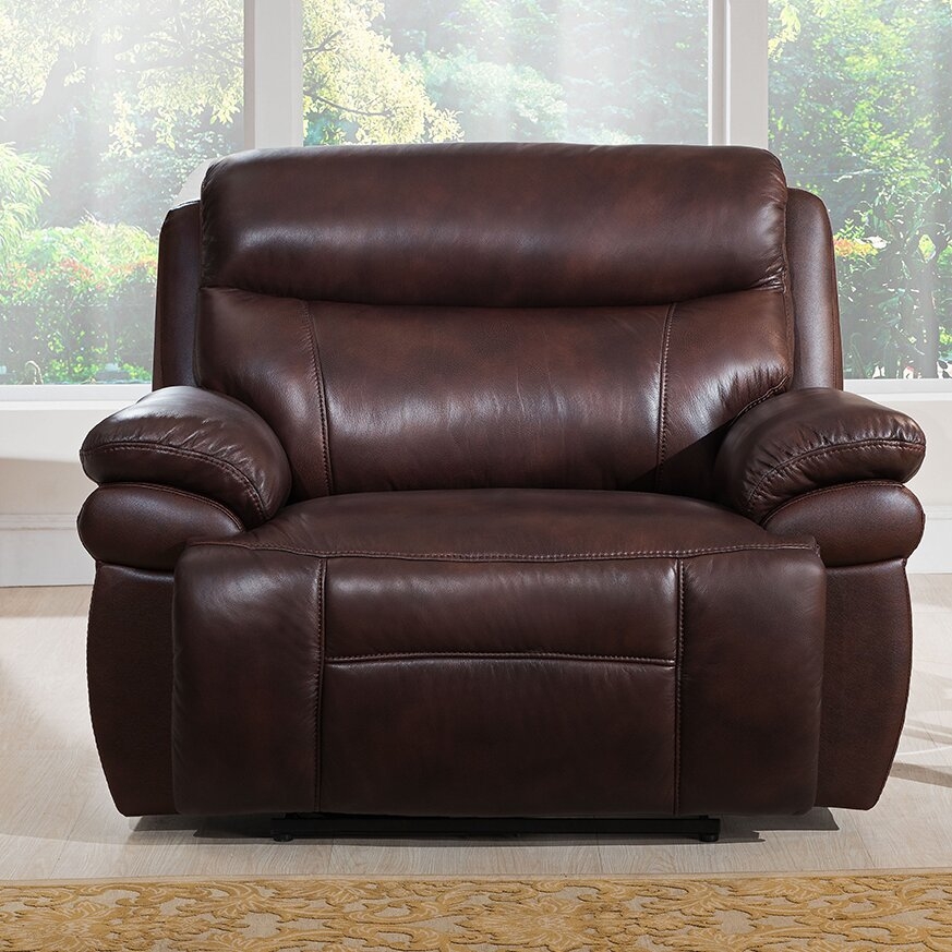 Kubik Leather Power Recliner
