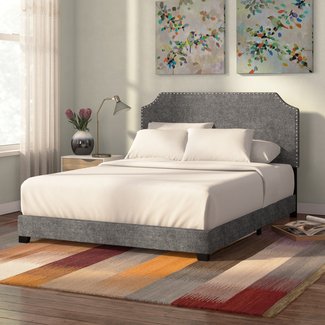 Kyara Upholstered Panel Bed
