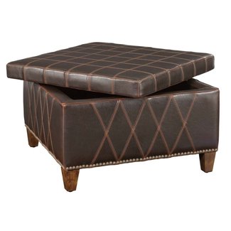 Leather Ottoman Coffee Table With Storage | Coffee Table ...