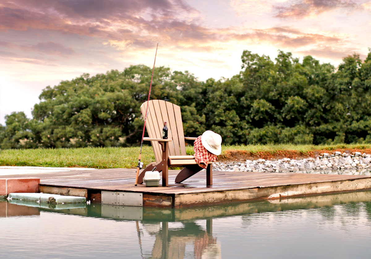 Leisure Lawns Amish Made Recycled Plastic Fan-Back Adirondack Chair Model #360 - Ships Free Within 2 to 3 Weeks