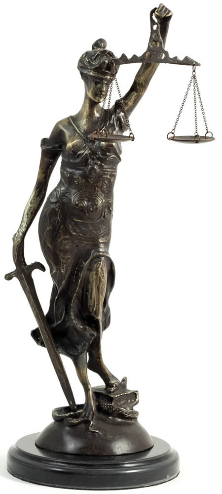 Levi Lady Justice Figurine